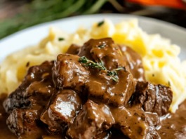 Beef Tips and Gravy